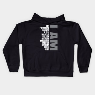 I Am A Strong Black Man Kids Hoodie